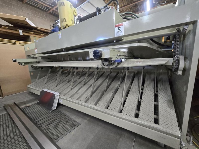 1/4″ x 12′ Accurshear 625012 Shear, 2021 – Backgauge