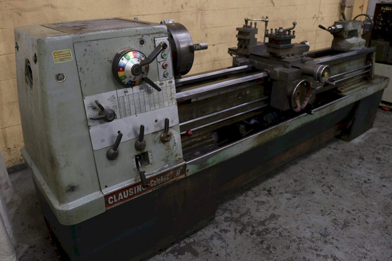 17&quot; x 80&quot; CLAUSING ENGINE LATHE: STOCK #73323