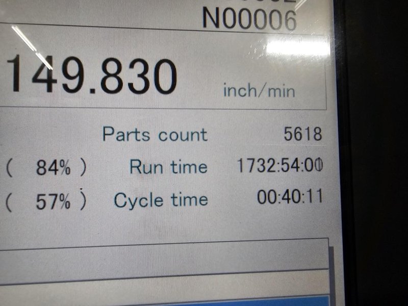 Kitamura MyCenter HX300IG HMC, 2020 – Coolant Through Spindle, Shower Coolant