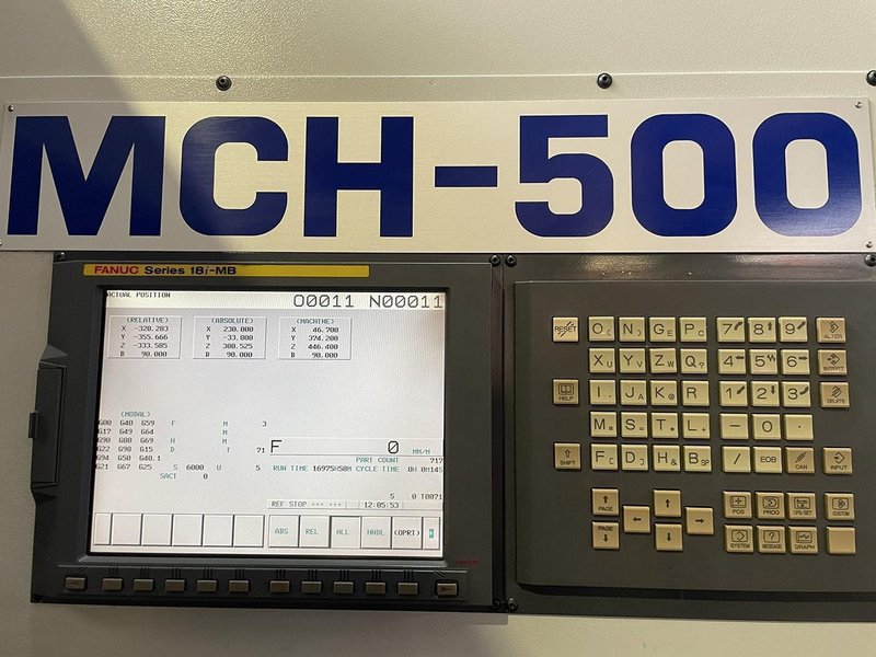 Dahlih -  MCH 500 X: 750 - Y: 680 - Z: 600 mm CNC