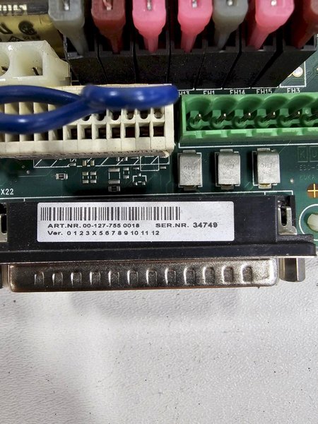 KUKA 00-127-755-0018 SAFETY BOARD USED