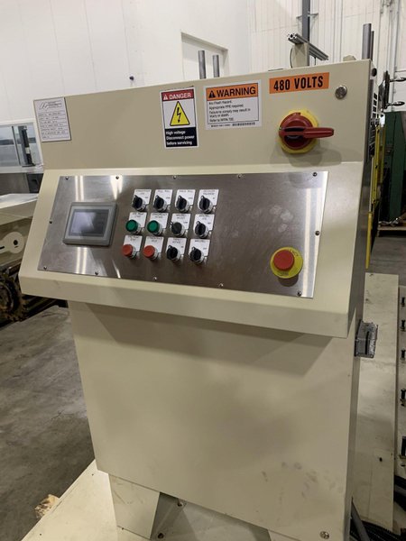 Machine Concepts Precision Straightener with Double Arm Decoiler