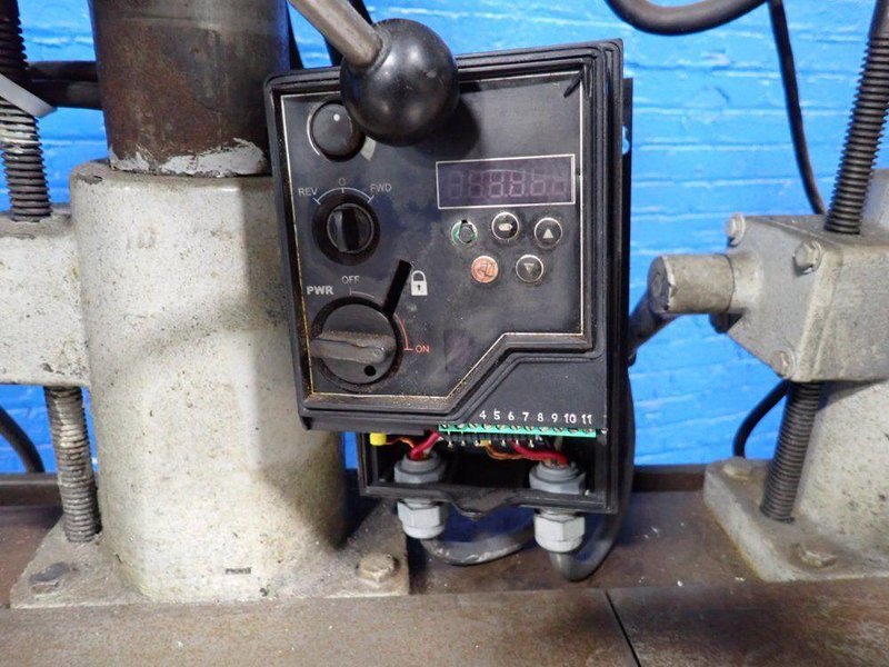 CLAUSING 14" 4 HEAD DRILL PRESS STATION  -  1666
