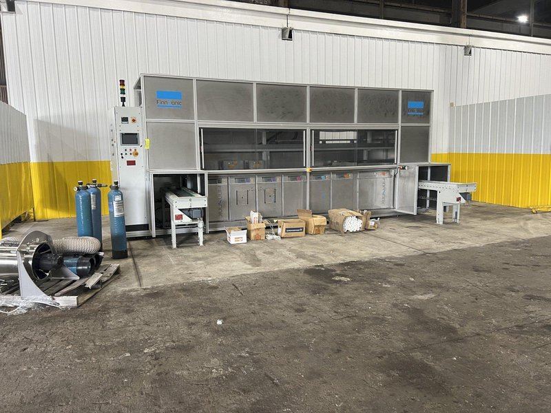 2018 FINNSONIC VERSA GENIUS+ 50/IV HD VD TD35 AUTOMATIC 5-STAGE ULTRASONIC PARTS CLEANER: STOCK #15592
