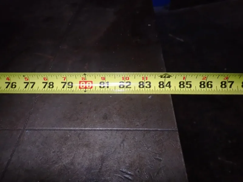 84" X 60" X 36" WELDING TABLE