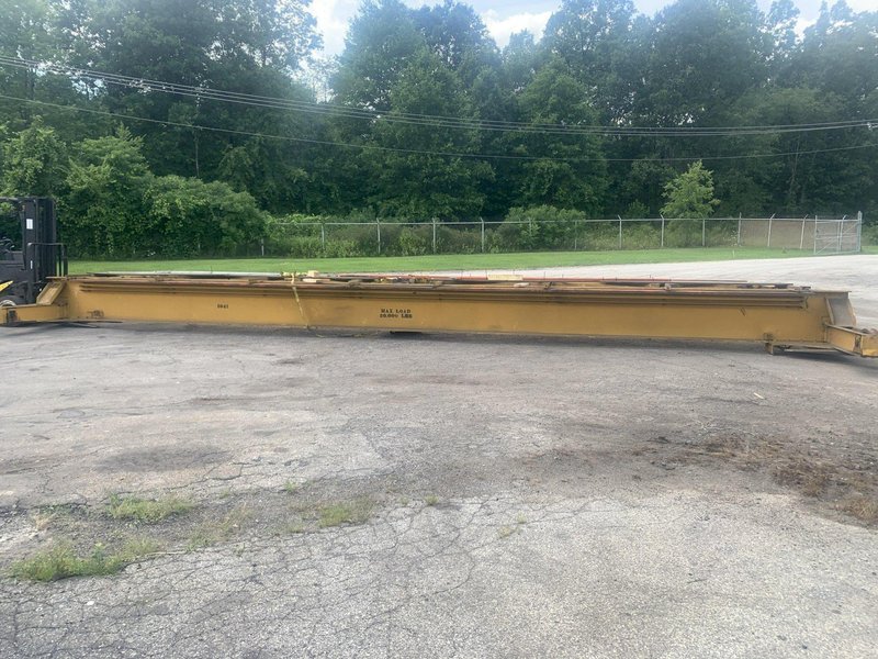 10 TON X 36' INDUSTRIAL CRANE &amp; EQUIPMENT CO TOP RUNNING SINGLE GIRDER CRANE: STOCK 13049