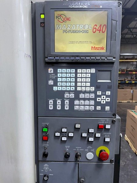 Mazak FH-7800 HMC, 2001- 15,000 RPM, 6 Pallet, 330 Tools, Chip Conveyor, CT50, 4th Axis