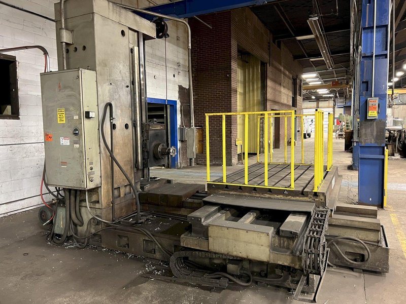 4&quot; SHIBAURA MODEL BT-10B TABLE TYPE HORIZONTAL BORING MILL: STOCK #18188