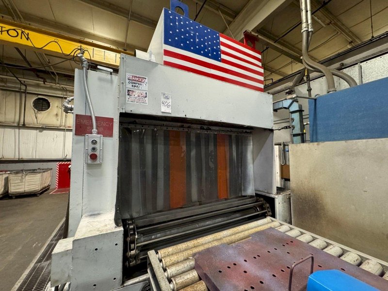 40" x 40" CINCINNATI 3-STAGE HEATED WASHER &amp; PARTS DEGREASER : YOBRO #24765