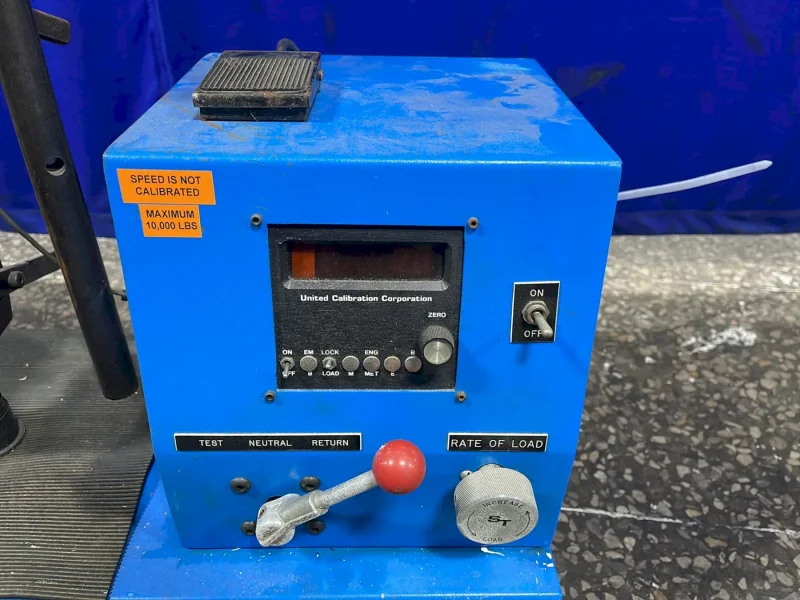 UNITED CALIBRATION CORP. 10000 LBS LIMITED SPEEDY TESTER  -  LCH-10