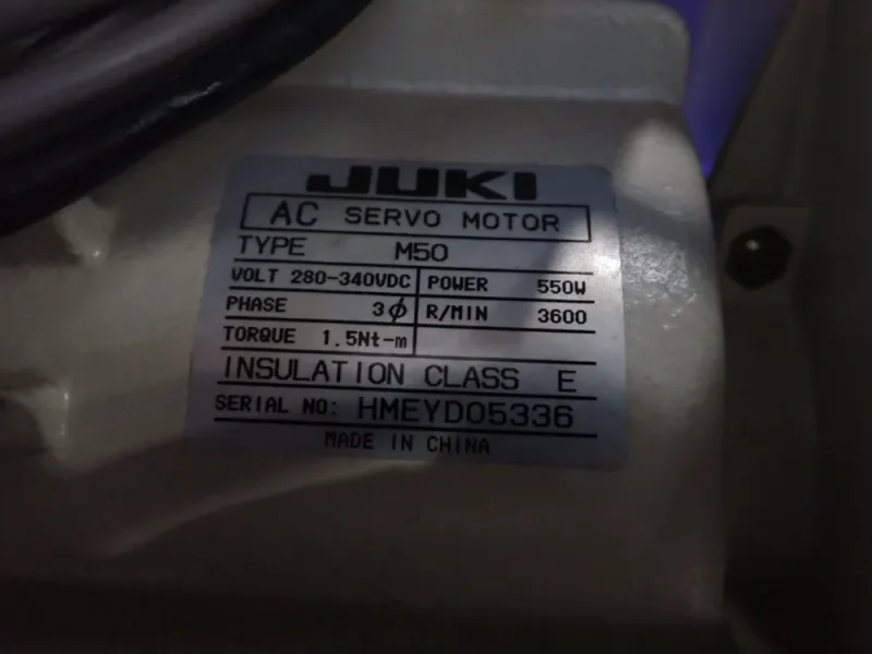 JUKI 10" THROAT SEWING MACHINE  -  DDL-8700-7