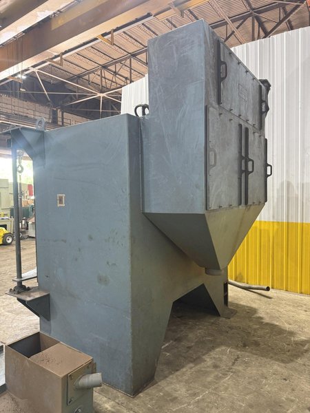 72” PANGBORN MODEL #6LK-7 ROTARY TABLE SHOT BLAST MACHINE, ONLY 962 HOURS: YOBRO #25200