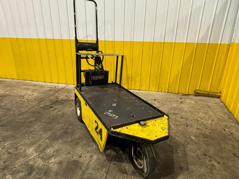 24 VOLT EZ-GO MODEL XI-640 TEXTRON CHASER/TUGGER CART: YOBRO #24643