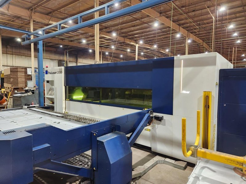 4000 Watt Trumpf TruLaser 2030 Fiber Laser, 2018 – Gantry System Included!