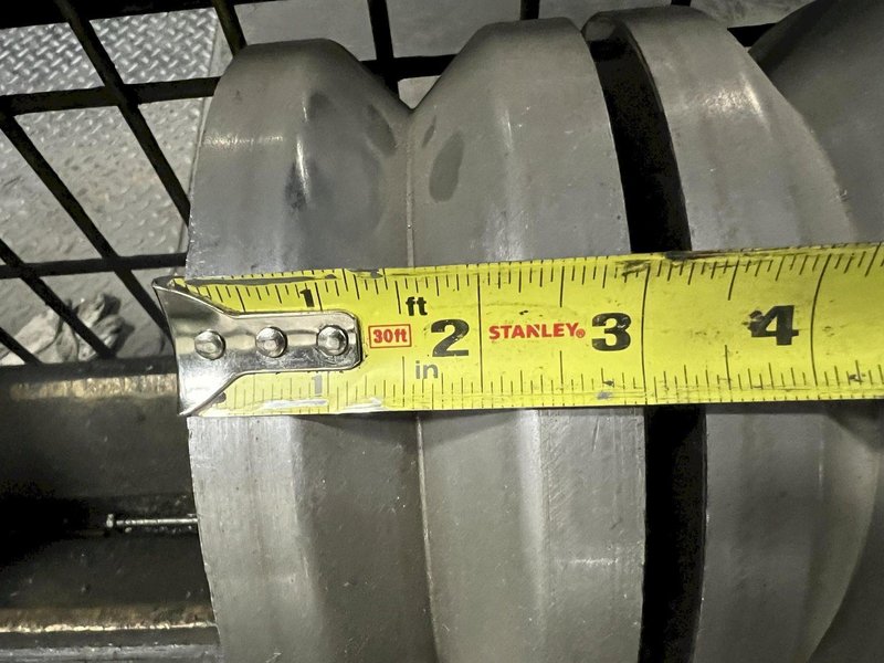 12 ROLL MEECO MODEL #12-12-TPVC (HD3) 2-PLANE SHAPE, ROD &amp; FLAT STOCK ROTARY STRAIGHTENING &amp; CHAMFER SYSTEM: STOCK #18428