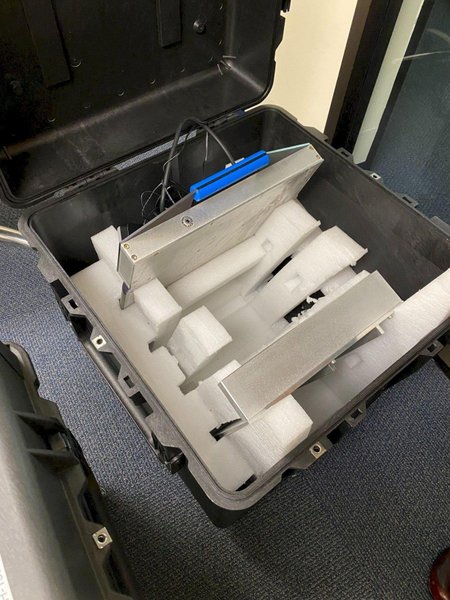 (2) GEC Aircraft Digital Ultra Low Profile Weighing Systems ULP410, 2020 – Includes Pelican Case