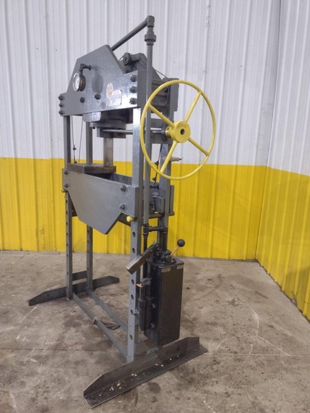 75 TON KR WILSON H-FRAME HYDRAULIC PRESS: YOBRO #25288