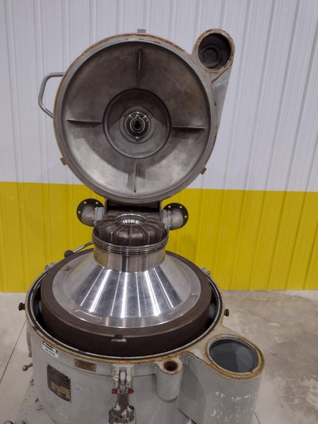 40 HP X 4,100 RPM DE-LAVAL MODEL #B214A CENTRIFUGAL PURIFIER &amp; SEPERATOR: STOCK #20207