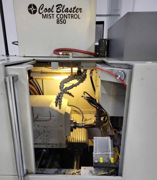 Citizen A20 VIIPL CNC Swiss Lathe, 2008 – LNS Barfeed, Fire Suppression System, Cool Blaster Mist Buster