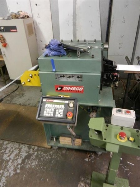 Dimeco decoil./ straight/ feeder - LVD punchpress
