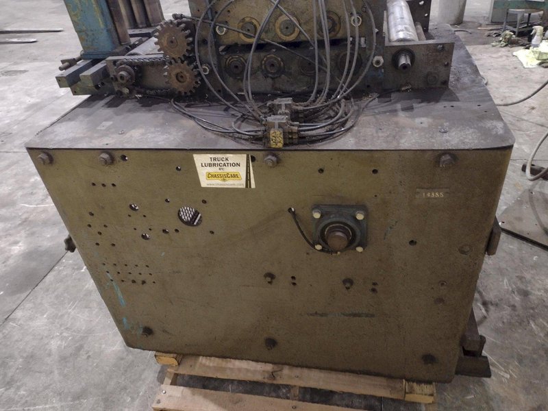 20" X .190" ROWE MODEL #C6-20 MOTORIZED COIL STRIP STRAIGHTENER: YOBRO #24754