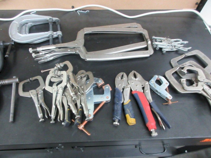 Box of C-Clamps- Auction Item