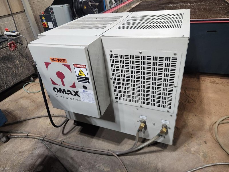 13′ x 6′ Omax Global Max 2040 Waterjet, 2022 – Chiller, Abrasive Hopper