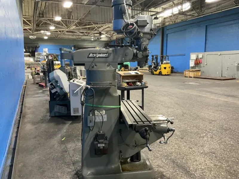 Bridgeport 9”x48” Table Vertical Mill
