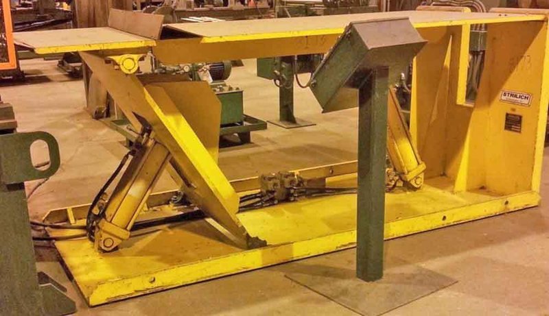 48” Wide Strilich Peeler Table Stock# 4167
