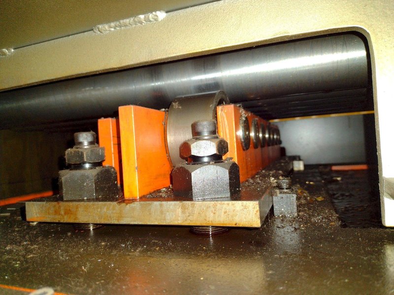 24&quot; X 13 GAUGE AMADA MODEL #SL-6023 13 ROLL SHEET STRAIGHTENER &amp; LEVELER: STOCK #14556