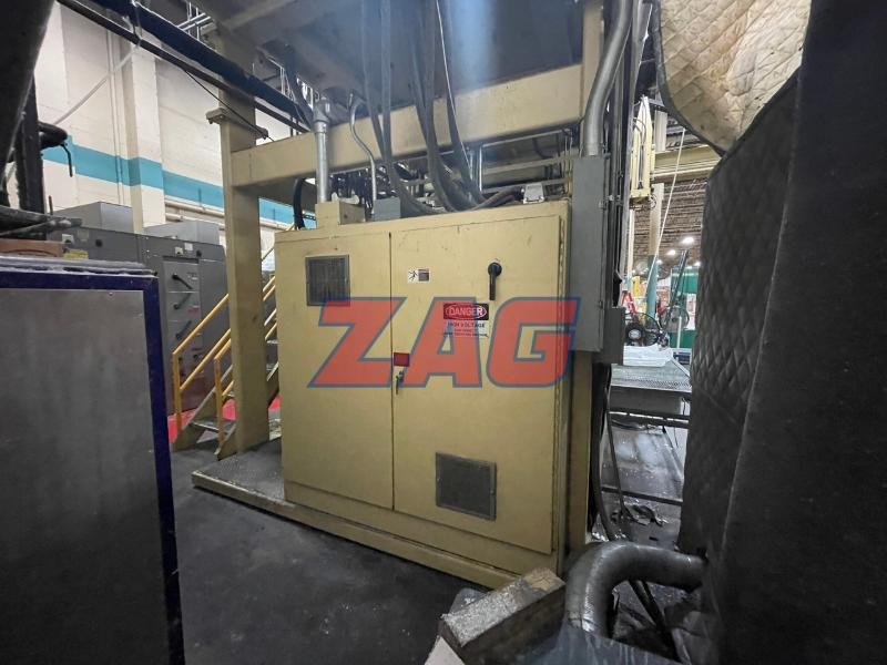 Graham Accumulator Head Blow Molder, Single Head, 40lb, Used Model 40SP4884