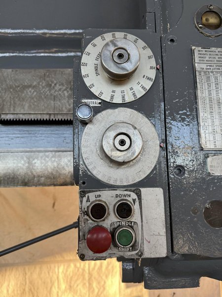 10&#039; X 22&quot; CARLTON 5A RADIAL ARM DRILL. STOCK # 0894024