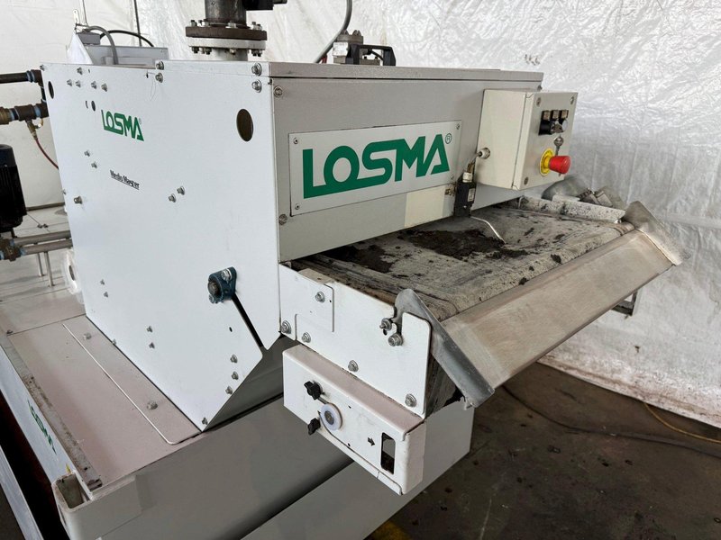 24" LOSMA MASTER MEDI-600 PAPER BAND COOLANT FILTRATION SYSTEM. (NEW IN 2014) STOCK # 0685324