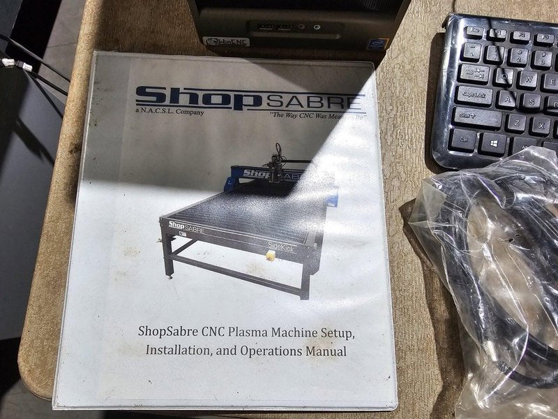 5′ x 10′ ShopSabre SideKick 10 CNC Plasma, 2021 – Hypertherm 45XP