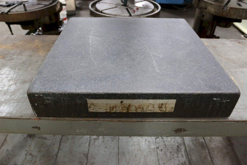 24&#039; X 24&#039; X 4&#039; GLC BLACK GRANITE SURFACE PLATE: STOCK #69812