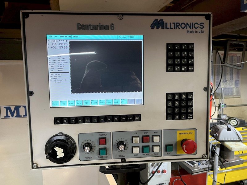2001 Milltronics MB18 3-Axis CNC Milling Machine, S/N 6879