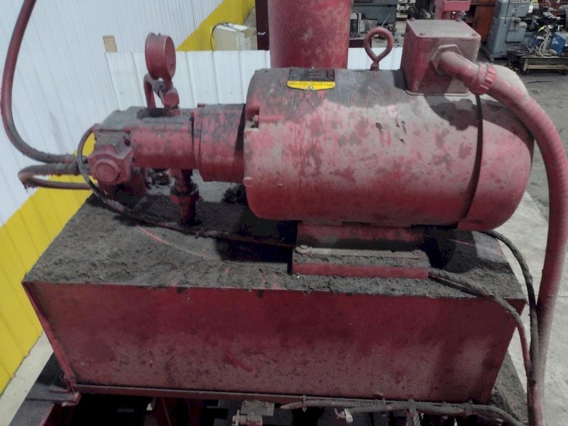 30&quot; x 60&quot; PTR PHILADEPHIA TRAMRAIL MODEL #2300HD VERTICAL HYRAULIC CARDBOARD BALER COMPACTOR: STOCK #23413