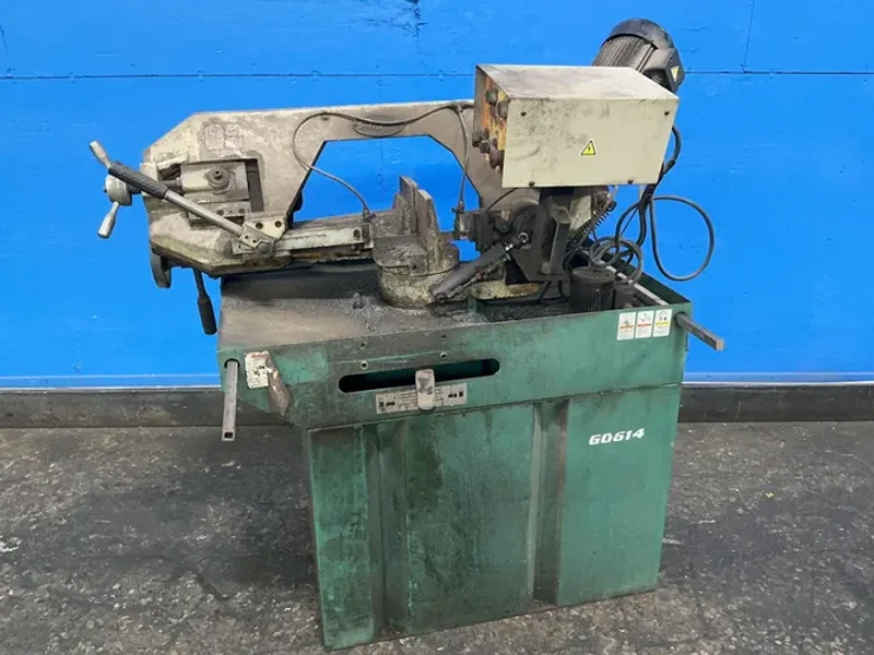 GRIZZLY 10”X15” SWIVEL METAL CUTTING HORIZONTAL BAND SAW  -  GO614
