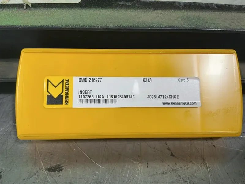 KENNAMETAL CARBIDE INSERTS