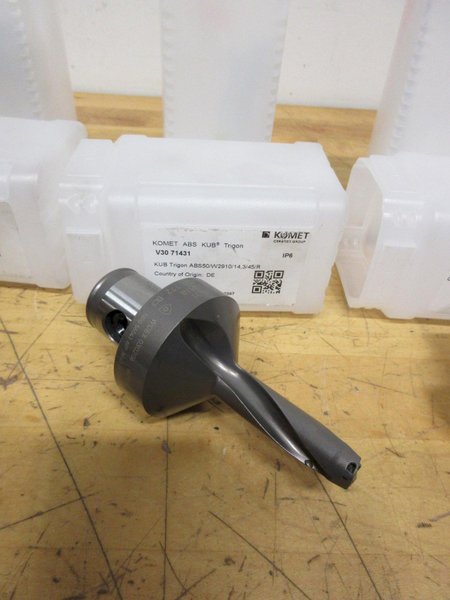 Komet ABS50 Inserted Drill Bodies (8pcs),  .562" - 1.161", ***NIB***- Auction Item
