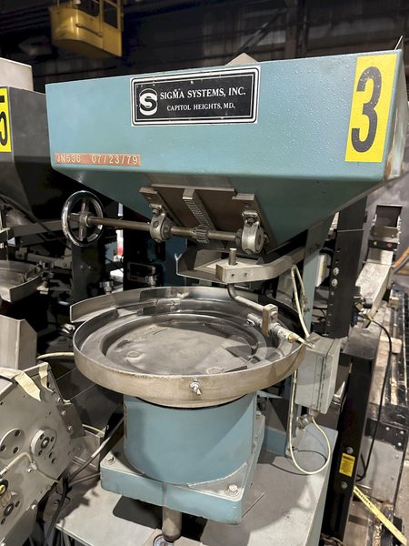 SIGMA BOWL FEEDER: STOCK #23082