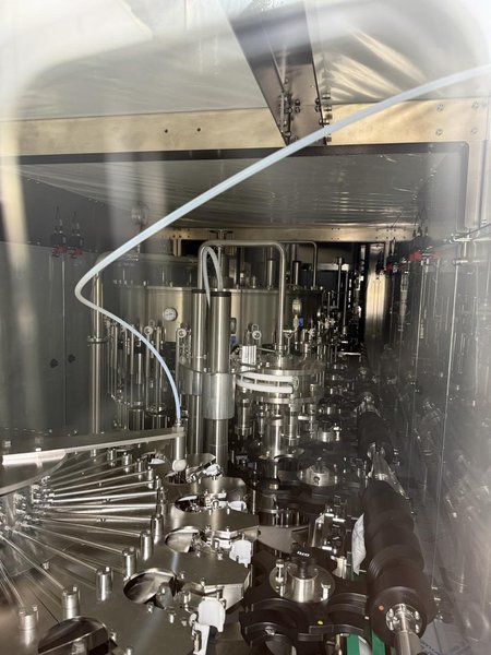 Never Used GAI Wine Bottling Line – Monoblock Filler/Corker + Riddling Unit – 2023