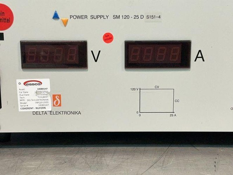 DELTA ELEKTRONICA POWER SUPPLY  -  SM 120-25D