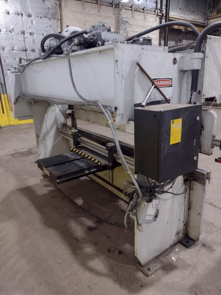 55 TON X 10' PACIFIC MODEL J55-10 HYDRAULIC PRESS BRAKE WITH HURCO BACK GAUGE: STOCK #10653