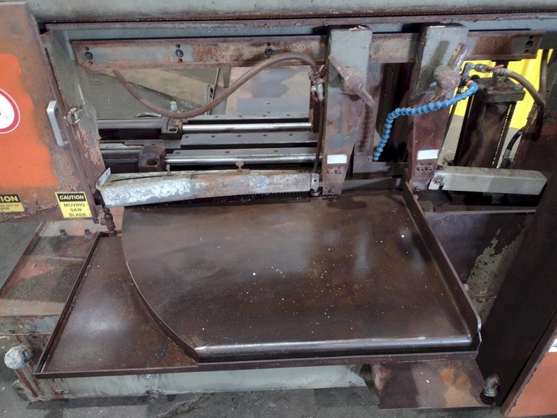 13" x 20" COSEN MODEL #C500MNC FULLY PROGRAMMABLE AUTOMATIC MITER HORIZONTAL BANDSAW: STOCK #18782