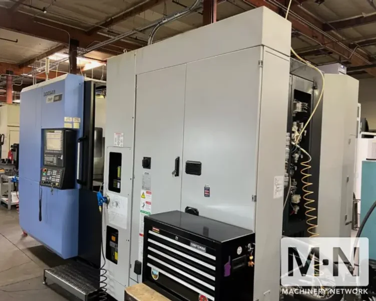 Doosan NHP-5000 4-Axis CNC Horizontal Machining Center, 2019 - Low Hours!