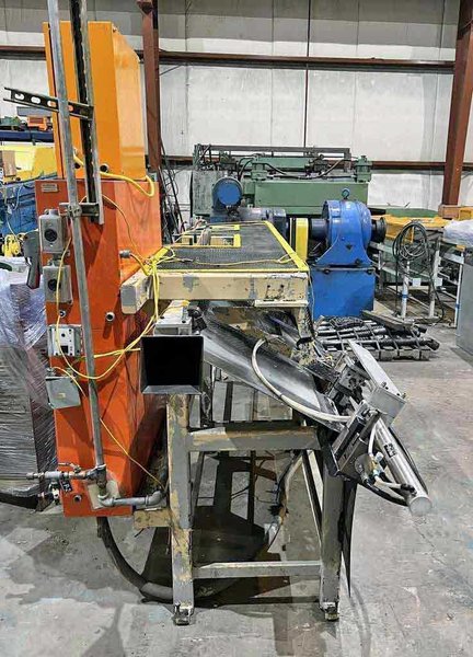 Tube Straightener and Cut-Off Machine, Komo Machine STOCK# 3935