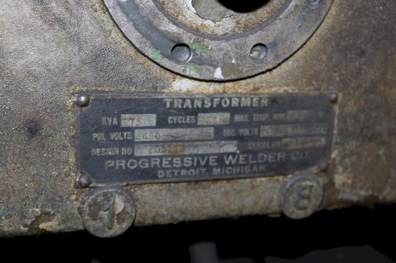 75 KVA X 17&#039; THROAT PROGRESSIVE MODEL PRA-75-18 SPOT WELDER: STK 71254