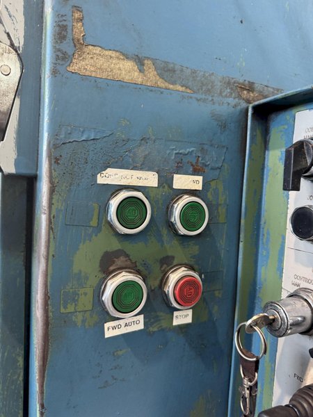 196 TON X 20” WIDTH X 1” FRANKLIN MODEL #B5196-20 AUTOMATIC FLANGE/PLATE LINE. STOCK # 0663625