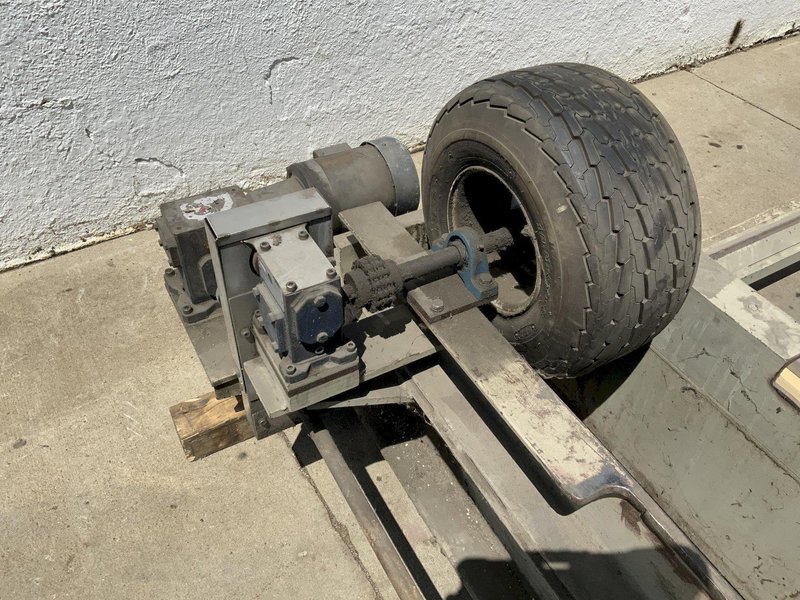 5000 LB CUSTOM MADE TANK TURNING ROLLS SET: STOCK #81222